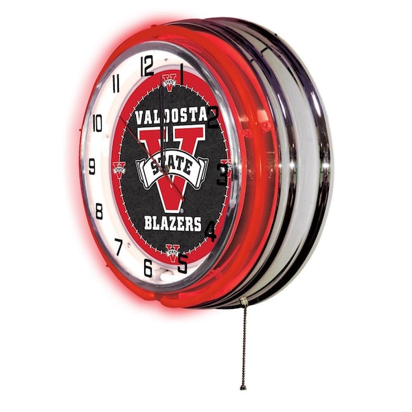 Holland Bar Stool Co Valdosta State University Double Neon 19" Clock - CLK19VALDST