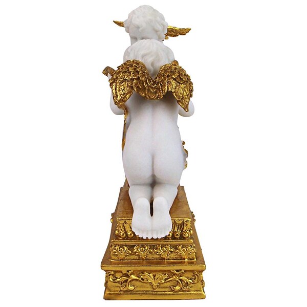 Design Toscano Chateau Carbonne Cherub Mantel Clock - KY72570