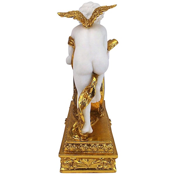 Design Toscano Chateau Carbonne Cherub Mantel Clock - KY72570