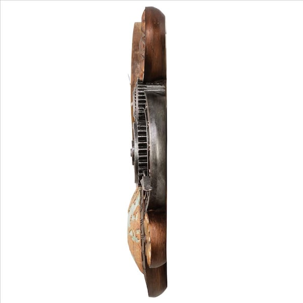 Design Toscano Gears of Time Sculptural Wall Clock: Large - EU9348