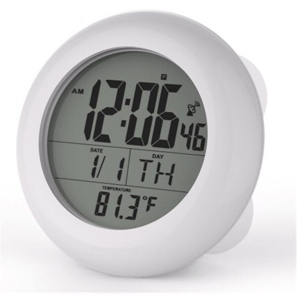 Sonnet Sonnet Industries T-4691 Suction Cup Atomic Clock with 1.5 in. Numbers and Stand - T-4691