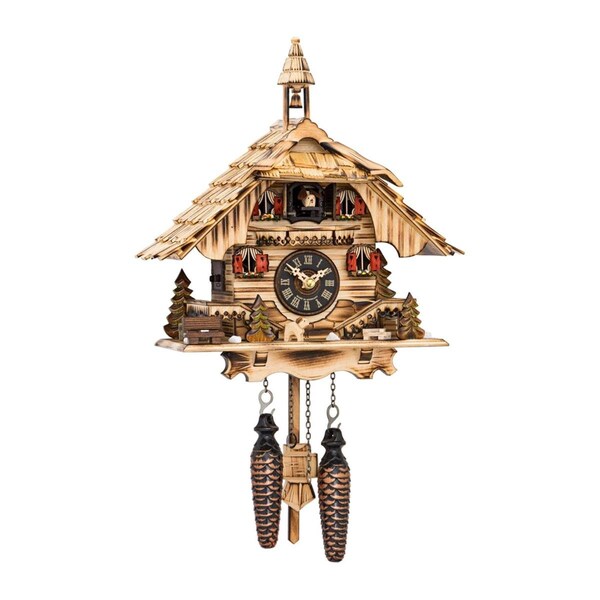 Alexander Taron Engstler Battery-operated Cuckoo Clock - Full Size - 444-22QM