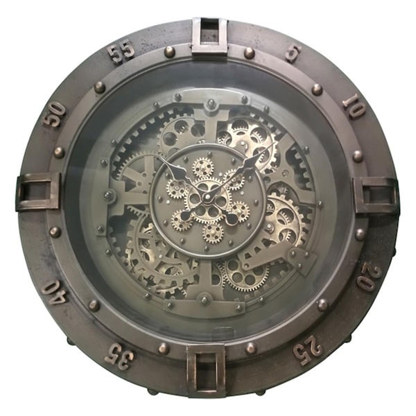 Yosemite Home Decor Urban Loft Gears Wall Clock - 5140031