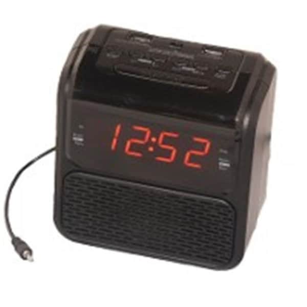 Sonnet Sonnet R-2218 0.9 in. One Day Alarm Clock Radio with LED Display & 2 USB - Ports 1.0A & 3.1A - R-2218