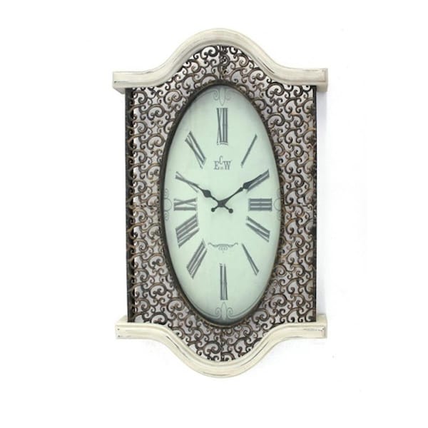 Teton Home Metal & Wood Wall Clock, 2PK - WD-032