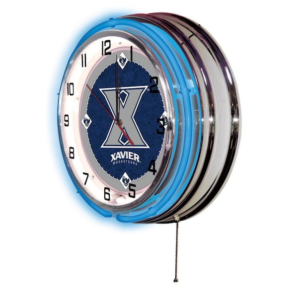 Holland Bar Stool Co Xavier Double Neon 19" Clock - CLK19XAVIER