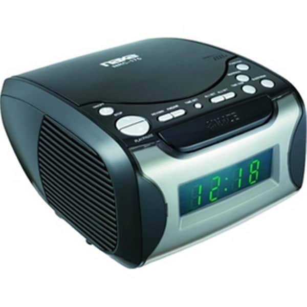 Naxa Electronics Naxa  Digital Alarm Clock with Digital Tuning AM-FM Radio and CD Player - NA136637