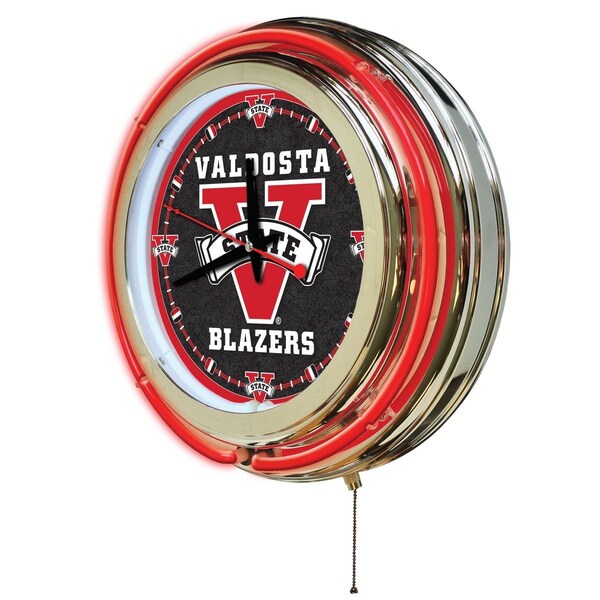 Holland Bar Stool Co Valdosta State University Double Neon 15" Clock - CLK15VALDST