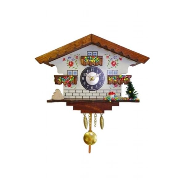 Engs ENGS 0183QP Engstler Battery-operated Clock - Mini Size with Music-Chimes - 0183QP