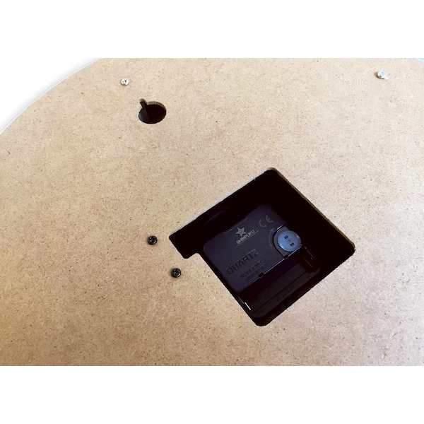 Holland Bar Stool Co Mechanic on Duty Double Neon Ring, 19" dia. Logo Clock - CLK19MCHNIC