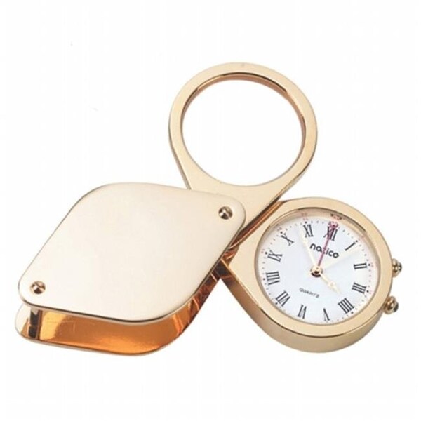Natico Originals Natico Originals 10-875 Gold Tvl Alm  With Magni Lth.Case - 10-875