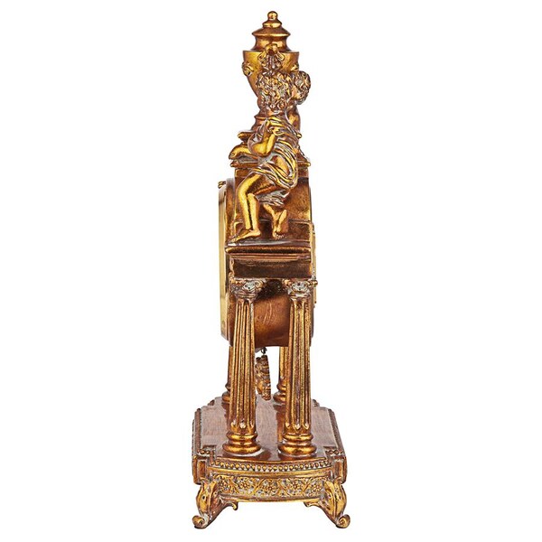 Design Toscano Arch of Aion God of Time Pendulum Mantel Clock - KY5052