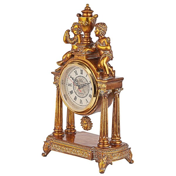 Design Toscano Arch of Aion God of Time Pendulum Mantel Clock - KY5052