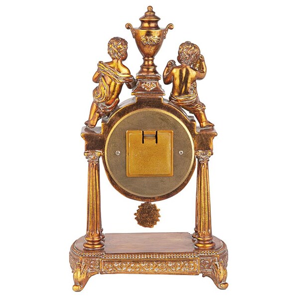 Design Toscano Arch of Aion God of Time Pendulum Mantel Clock - KY5052