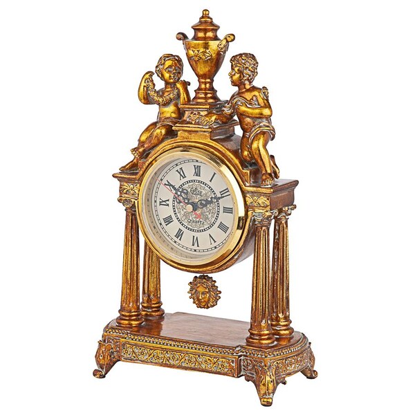 Design Toscano Arch of Aion God of Time Pendulum Mantel Clock - KY5052