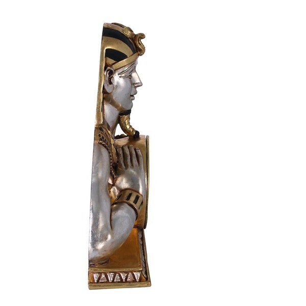 Design Toscano Temple of Heliopolis: Egyptian Mantel Clock Statue - NE25362