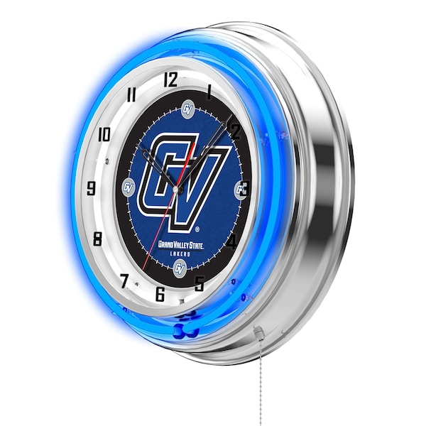 Holland Bar Stool Co Grand Valley State University Double Neon 19" Clock - CLK19GVSTUN