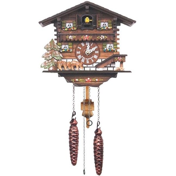 Alexander Taron Alexander Taron 422QM Engstler Battery-operated Cuckoo Clock - Full Size - 422QM