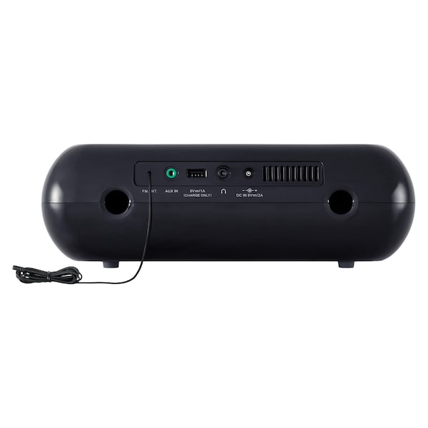 Sangean Digital AM/FM-RDS/Bluetooth Clock Radio with USB Charger - RCR-20
