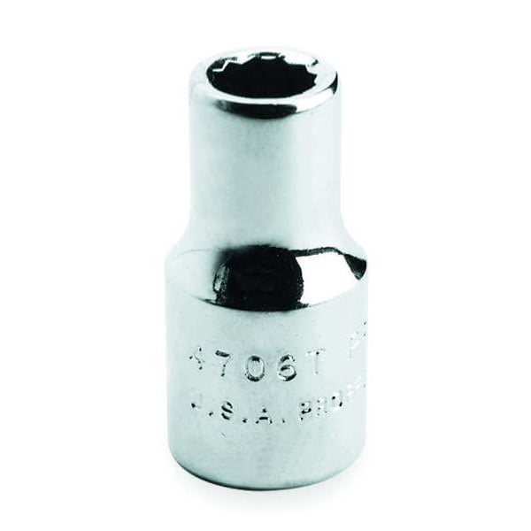 Proto 3/4 in Drive, 58mm 12 pt Metric Socket, 12 Points - J5558M