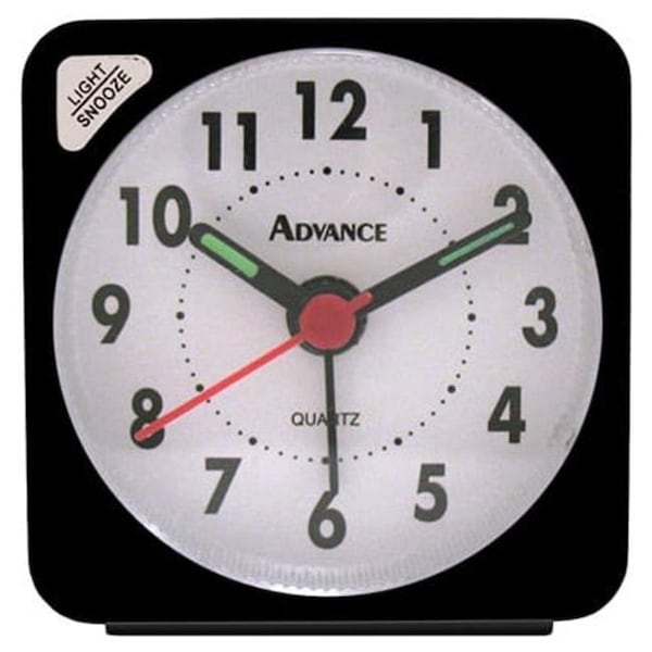 La Crosse Technology La Crosse Technology Ltd 20078 Black Travel Alarm Clock - 836668