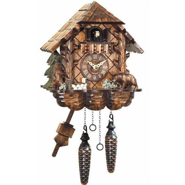 Alexander Taron Alexander Taron 404QM Engstler Battery-operated Cuckoo Clock - Full Size - 404QM