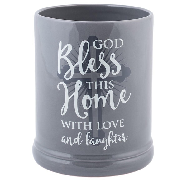 Dicksons God Bless this Home Candle Jar Warmer - JW27GB