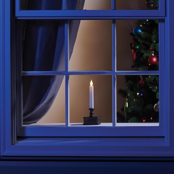 Celebrations Celebrations Rubbed Bronze No Scent Auto Sensor Flameless Flickering Candle - 1511-71
