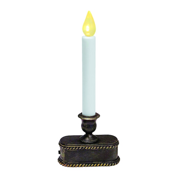 Celebrations Celebrations Rubbed Bronze No Scent Auto Sensor Flameless Flickering Candle - 1511-71