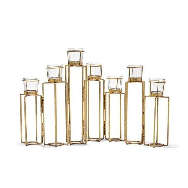 Tozai Home SPN001 Serpentine Candleholders - Set of 7 - SPN001