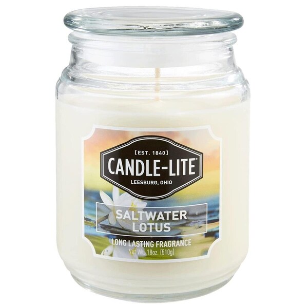 Candlelite Candle Lite 18 oz Saltwater Lotus Candle - 102251