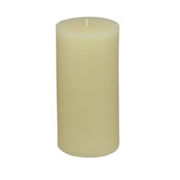 Zest Candle Zest Candle CPZ-170-12 3 x 6 in. Ivory Pillar Candles-12pcs-Case - Bulk - CPZ-170_12