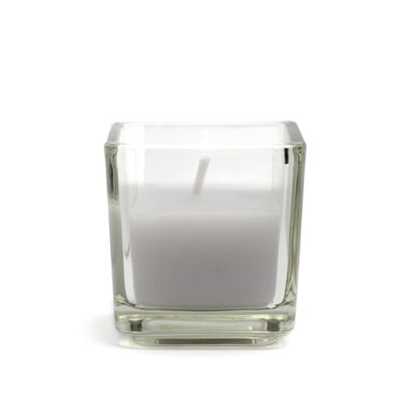 Jeco 12 Piece Lavender Square Glass Votive Candles - CVZ-046