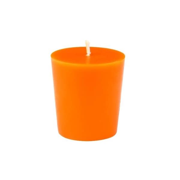 Jeco Jeco CVZ-009 Votive Candles; Orange - 12 Piece per Box - CVZ-009