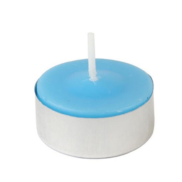 Zest Candle Zest Candle CTC-003 Turquoise Citronella Tealight Candles -100pcs-Box - CTC-003