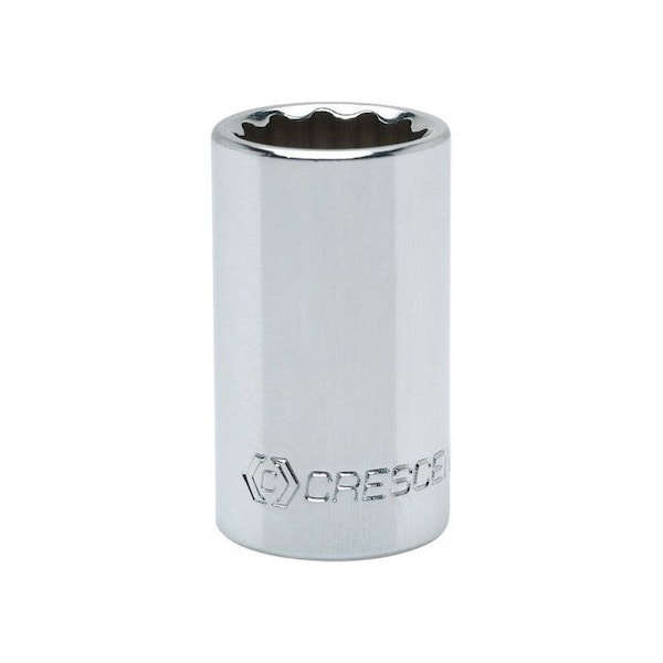 Weller Crescent 7/16 in. X 1/2 in. drive SAE 12 Point Standard Socket 1 pc - CDS53N