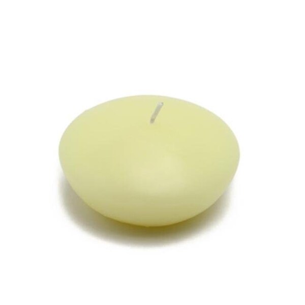 Jeco Jeco CFZ-6P3I 3 in. Floating Candles; Ivory - 6 Piece per Box - CFZ-6P3I