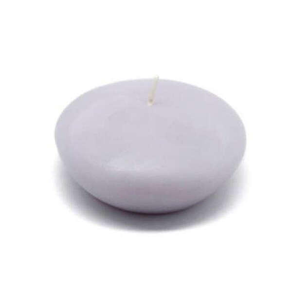 Zest Candle Zest Candle CFZ-061 3 in. Lavender Floating Candles -12pc-Box - CFZ-061