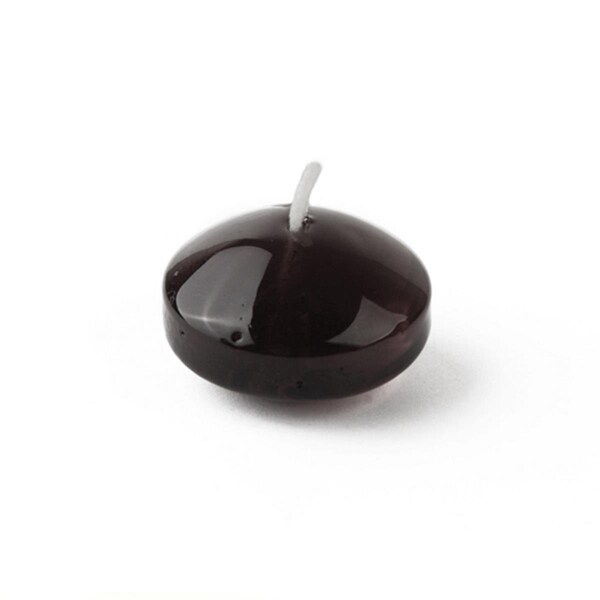 Jeco Jeco CFG-112 1.75 in. Clear Gel Floating Candles; Black - 12 Piece per Box - CFG-112