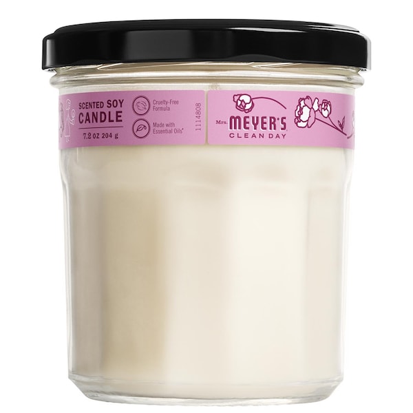 Mrs. Meyers Clean Day Mrs. Meyer's Clean Day White Peony Scent Soy Air Freshener Candle 7.2 oz - 11403