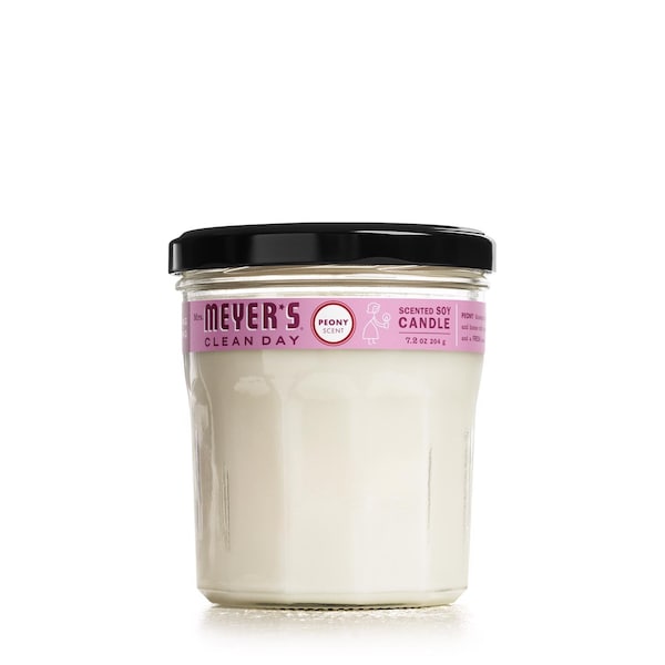 Mrs. Meyers Clean Day Mrs. Meyer's Clean Day White Peony Scent Soy Air Freshener Candle 7.2 oz - 11403