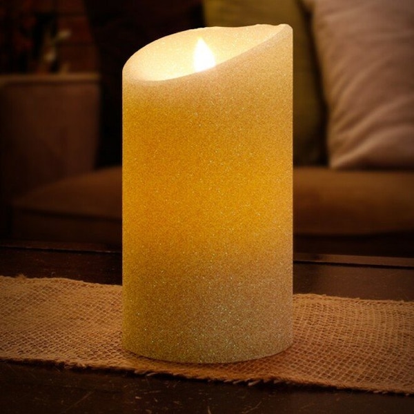 Aluratek 7" Flameless Led Wax Candle W - ALC3507F