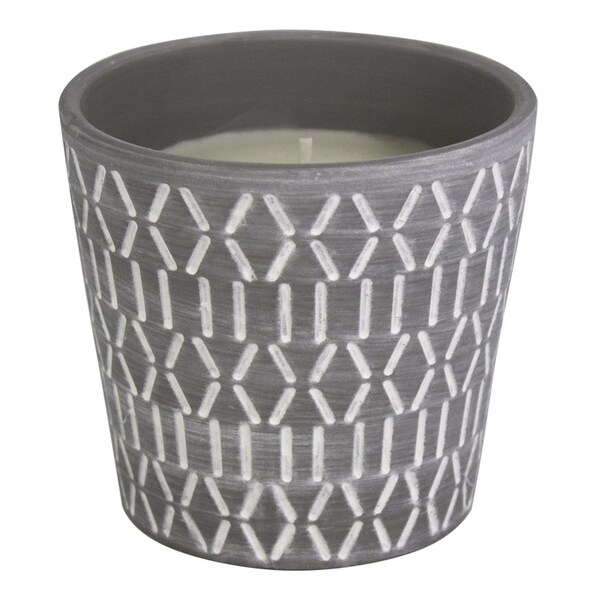 Outdoozue Outdoozie Assorted Ceramic 4 in. H Zander Dash Citronella Candle - CC00305N-4XQ