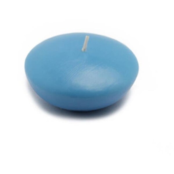 Zest Candle Zest Candle CFZ-056 3 in. Turquoise Floating Candles -12pc-Box - CFZ-056