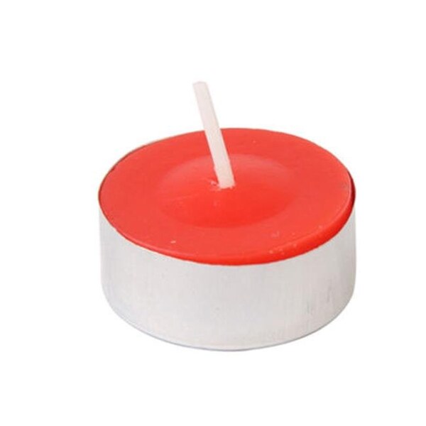 Zest Candle Zest Candle CTC-002 Red Citronella Tealight Candles -100pcs-Box - CTC-002