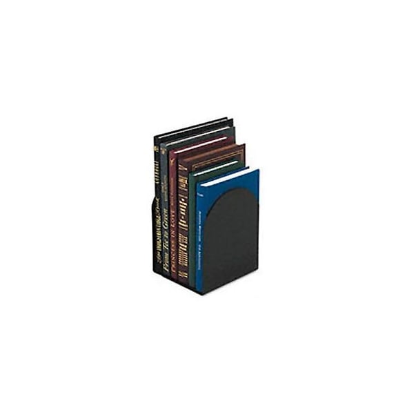 Universal Products Magnetic Bookends, 6w x5D x7h, Black - 54071