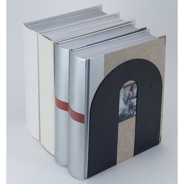 Officemate Heavy Duty Bookends, Nonskid, 8 x 8 x 10, Steel, Black, PR - 93142