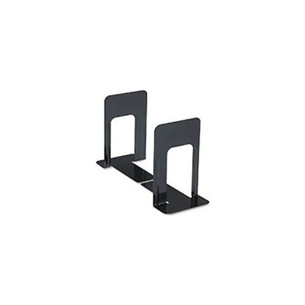 Universal Products Jumbo Economy Metal Bookends, Black Enamel - 54091