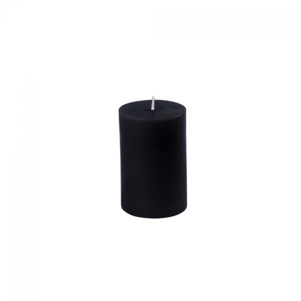 Jeco 2 x 3 in. Black Pillar Candle Boxes - CPZ-2303