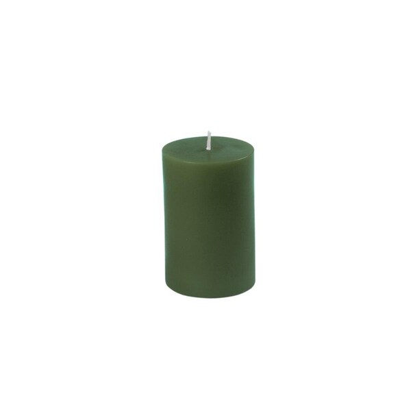 Jeco 2 x 3 in. Hunter Green Pillar Candle - CPZ-2312